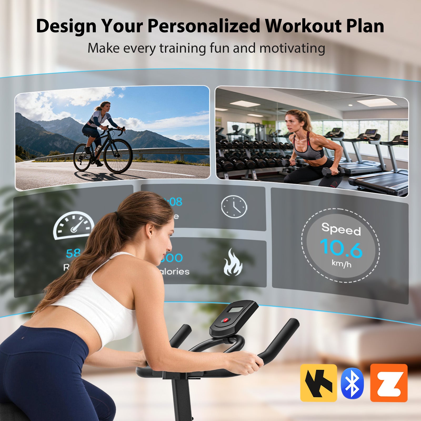 Wenoker JC302 Magnetic Exercise Bike